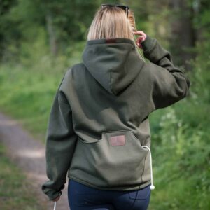 Dark Green Dog Training and Handling Hoodie